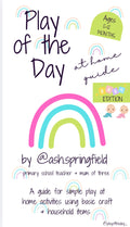 Baby Play Guide hard copy cover, ages 0-12 months